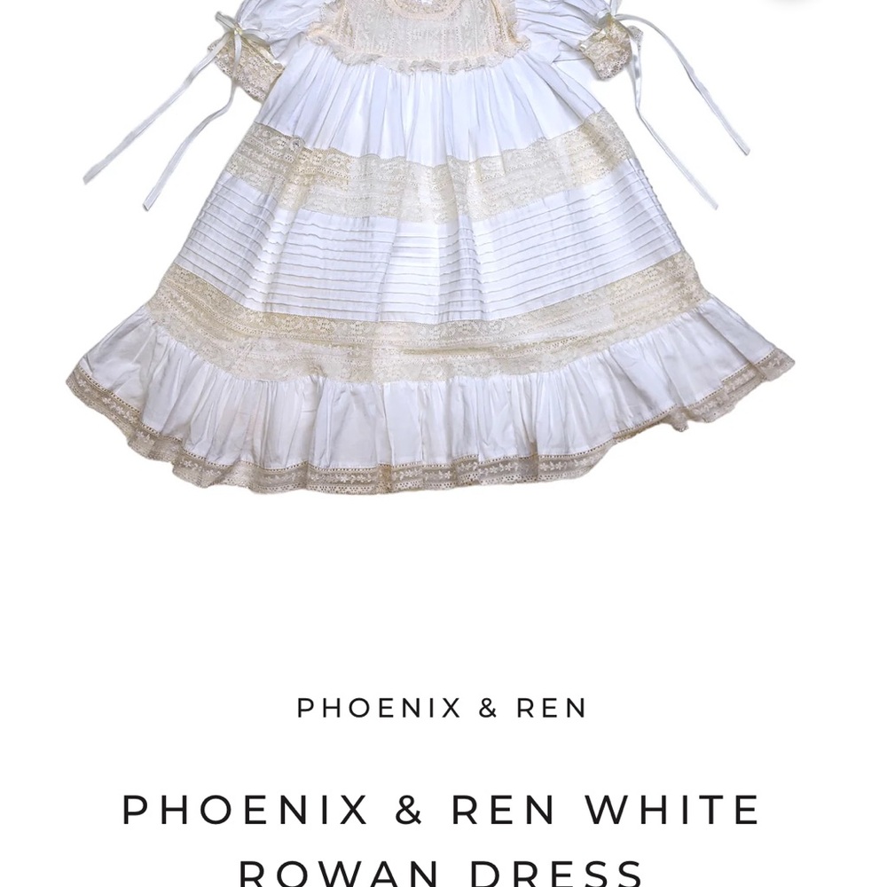 Phoenix & Ren White Rowan Dress